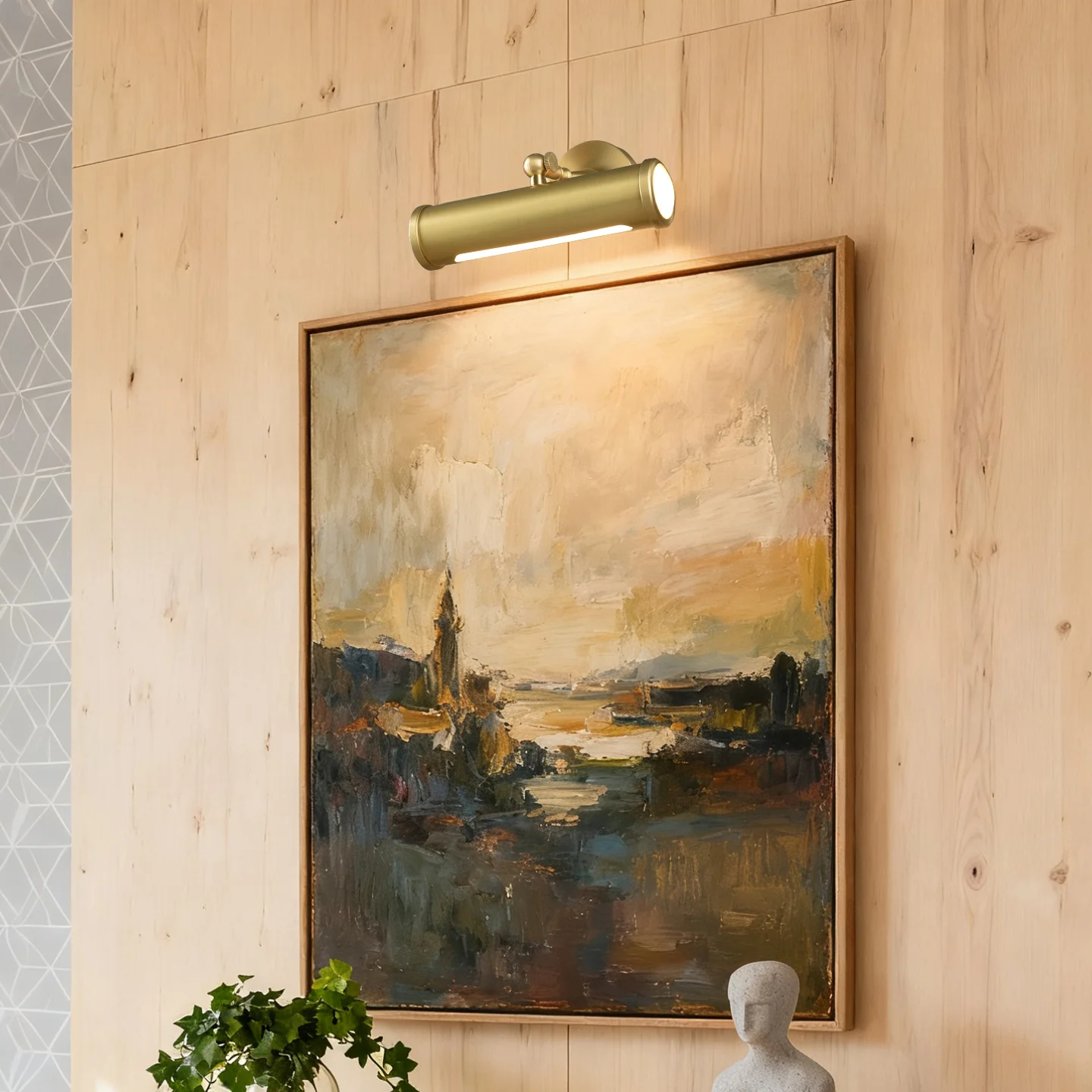 مصباح حائط من النحاس، ضوء مرآة الحمام على الطراز الأمريكي، ضوء صورة بسيط لتزيين غرفة المعيشة وغرفة النوم #1