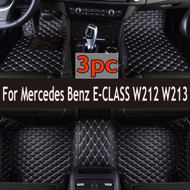 

Custom Car Floor Mats For Mercedes Benz E-CLASS W212 W213 2009-2023 E200-E500 Auto Carpets Foot Coche Accessorie