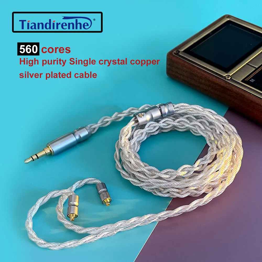 

Customization Hifi cable typec High purity single crystal copper mmcx/0.78/A2DC/IE80 Highend earphone cable audiophile