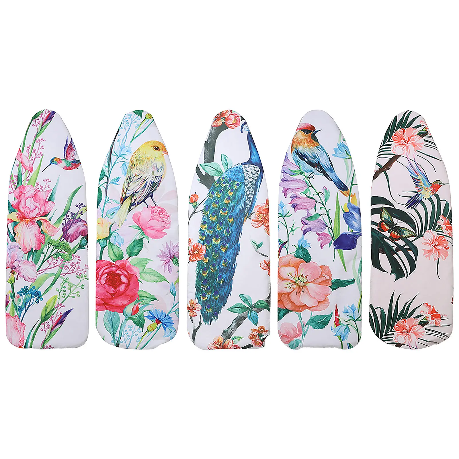 140x50CM Spring Bird Series Digital Printing Ironing Board Cover Pad Heat Insulation Polyester Fits Most Size Of Ironing NEW