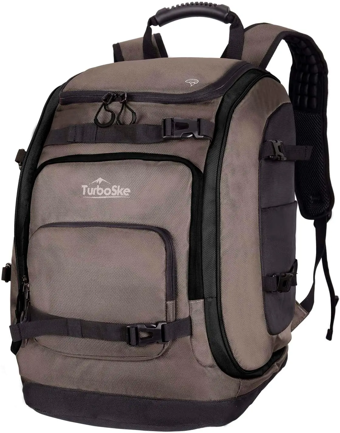 

65L Waterproof Ski Boot Bag Backpack for Men & Women – Holds Boots, Skis, Helmet, Goggles, Jackets