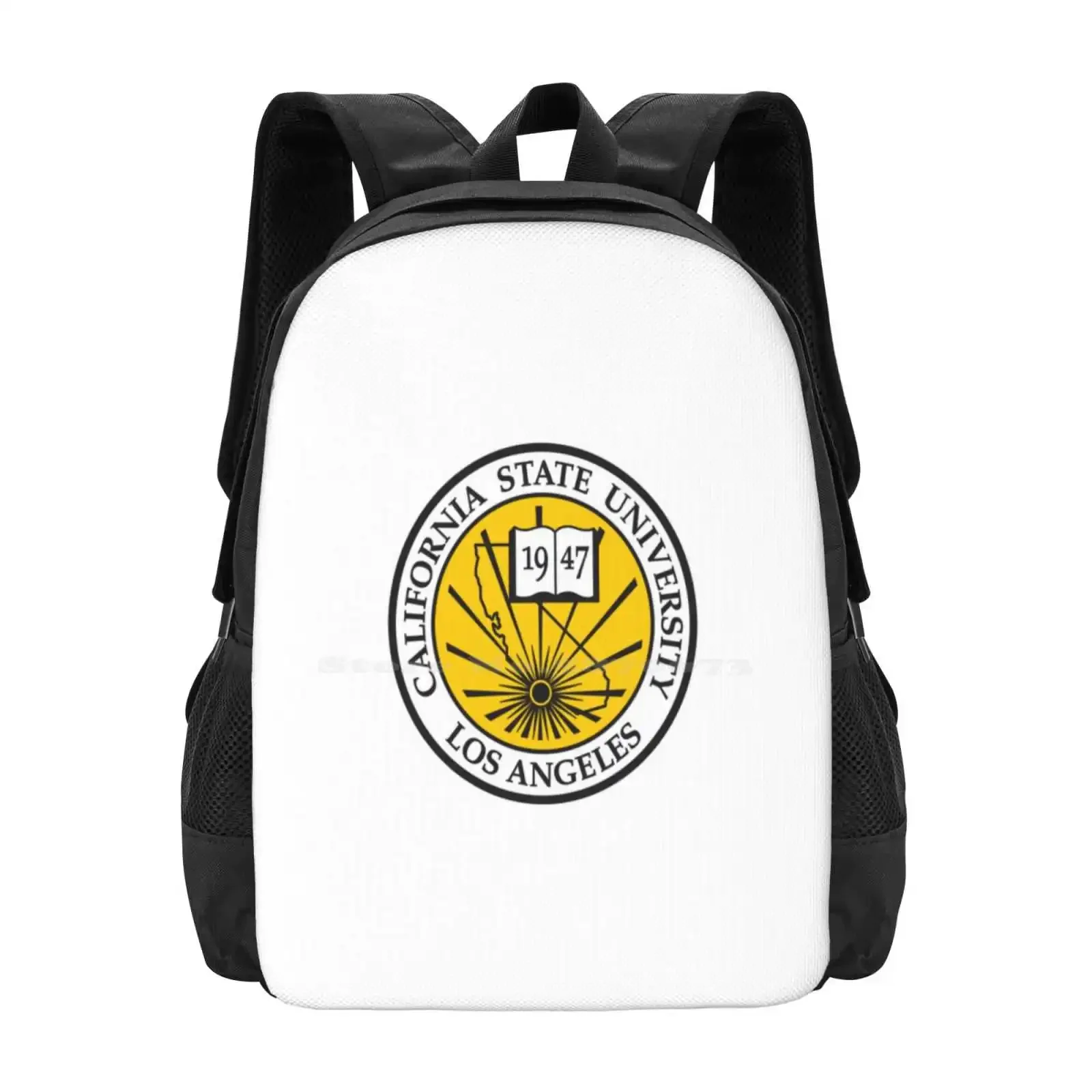 

California State University Logo Hot Sale Schoolbag Backpack Fashion Bags Los Angeles California State University