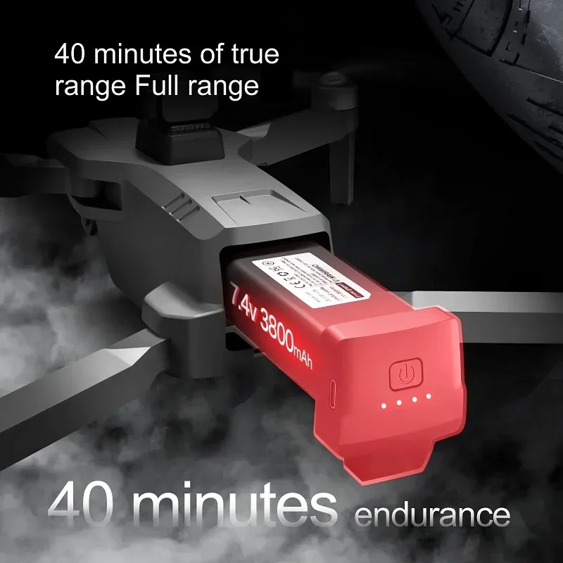

7.4V 3800mAh 2S LiPo Battery for S155 Brushless GPS RC Drone Quadcopter Spare Parts
