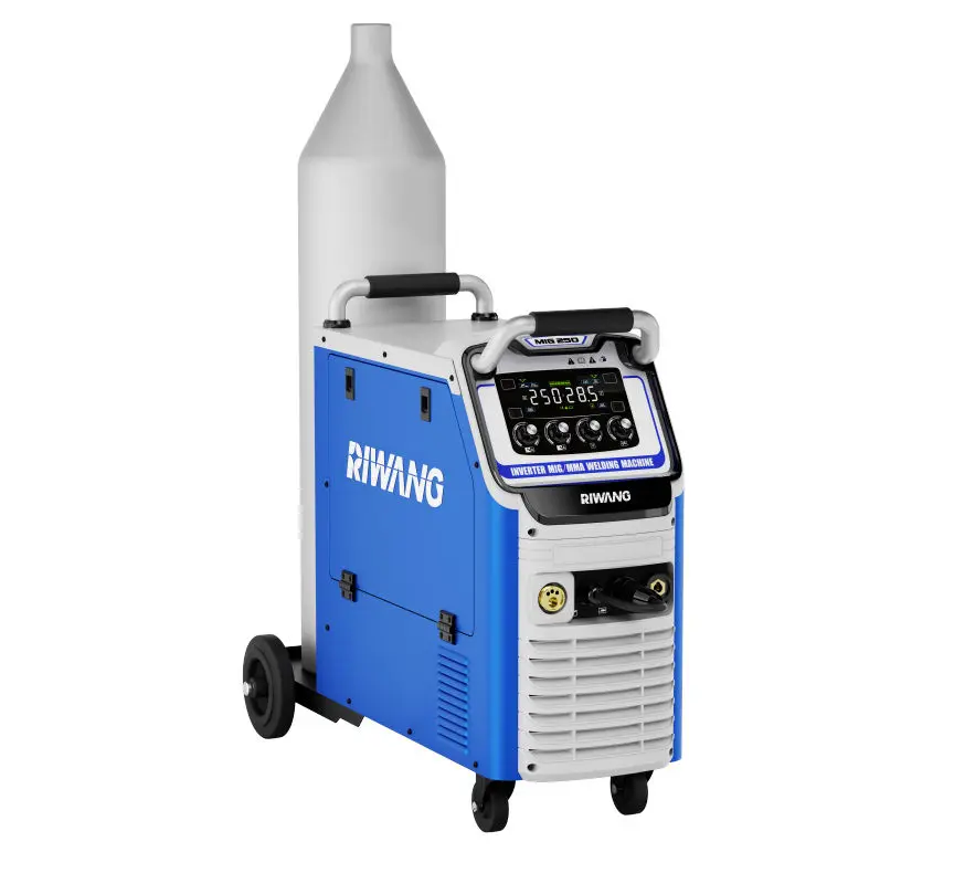 MIG-250 250 Amp CO2/MMA Inverter MIG Welder 220V IGBT ODM/OEM Support Multifunction Industrial