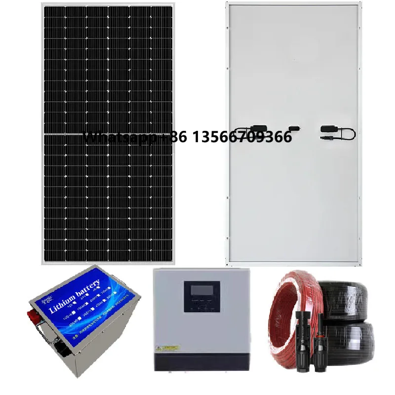 

1.5kw-60kw Off-Grid Solar Energy System with MPPT Controller and Lithium Ion Battery Customizable Power Output