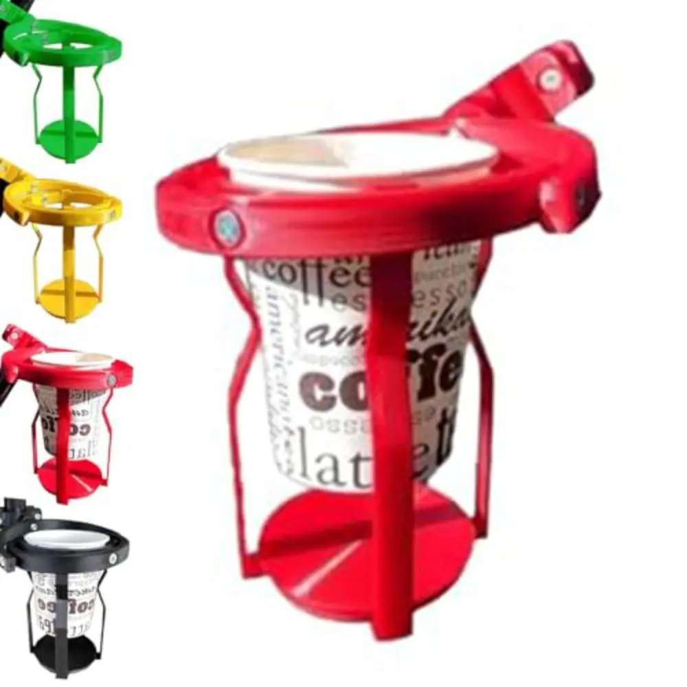 Picture 7: No Spill Gyroscopic Cup Holder Adjustable Clip Hanging 3D Motorcycle Drink Holder Self Leveling Multifunctional Cup Holder Clamp