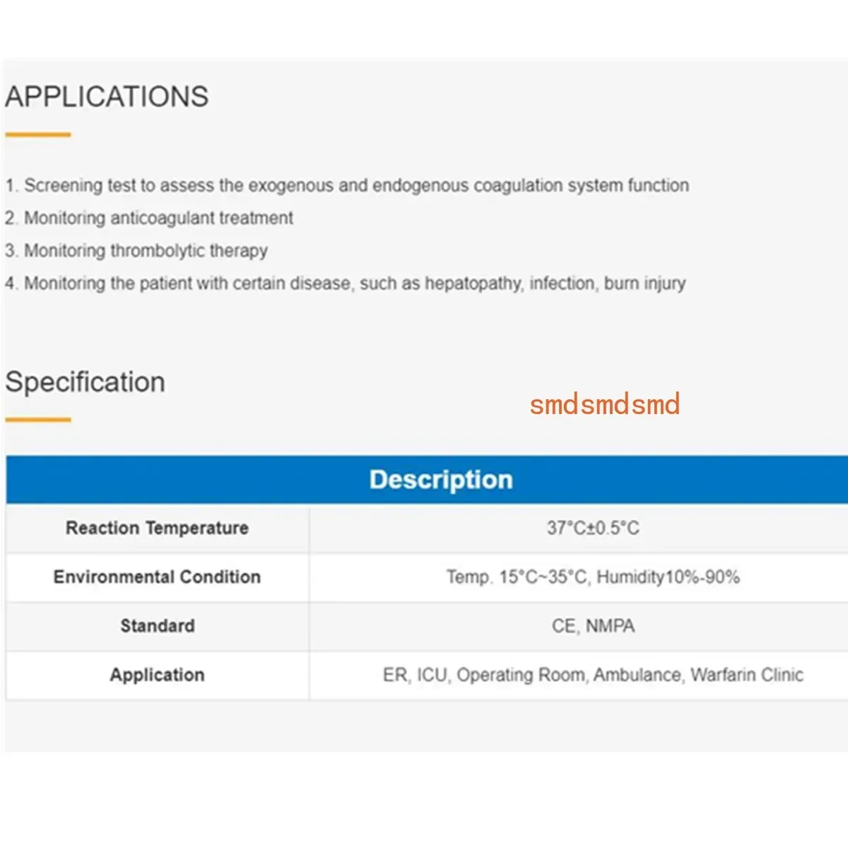 مختبر الطبية Finecare OCG-102 محلل تخثر الدم البصري POCT توريد PT PPT TT FIB ACT INR اختبار