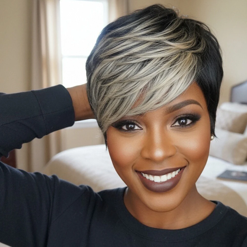 Glueless Human Hair…