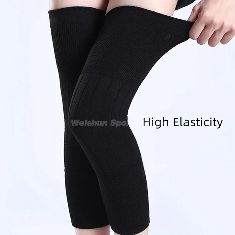 Cashmere Leg Warmers Thermal Knee Pad Knee Support Joint Pain Knee Sleeve Prevent Arthritis Warm Protector Cushion Anti Cold image 3