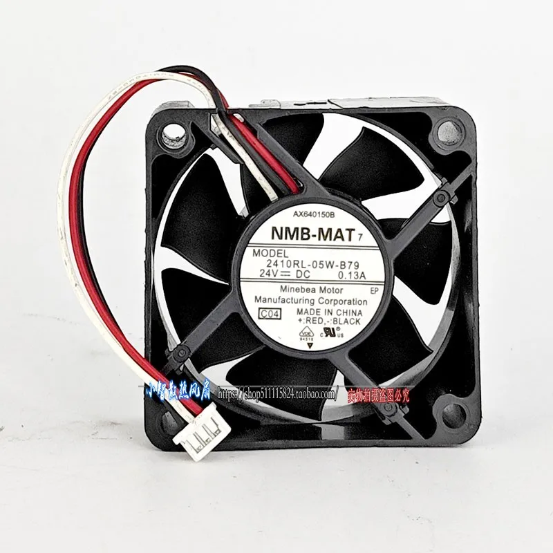 ORIGINAL 2410RL-05W-B79 DC24V 0.13A 6025 60*60*25mm NEW COOLING FAN RADIATOR