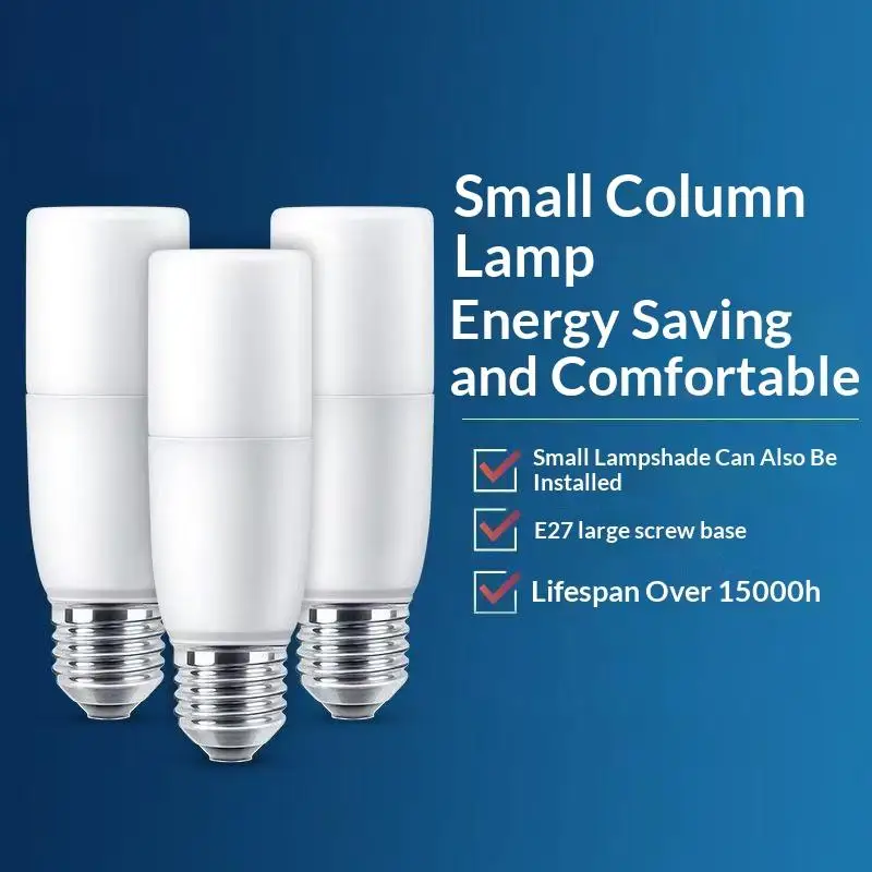 1PC 5-20W E27 220V LED Bulb Lamp Cold White Spotlight 360° Beam Angle For Home Living Room Ceiling Fan Lighting Accessories