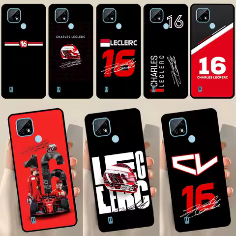 Charles Leclerc 16 F1 Case For OnePlus Nord 2 9 10 Pro 9R 10R 8T Cover For Realme GT Master Neo 2 3 8i 9i 8 Pro