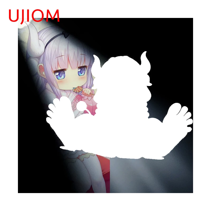 UJIOM Kanna Kamui Wall Sticker Wardrobe Occlusion Scratch Edgy Decal Without Censorship For Murals Decoration Accessories