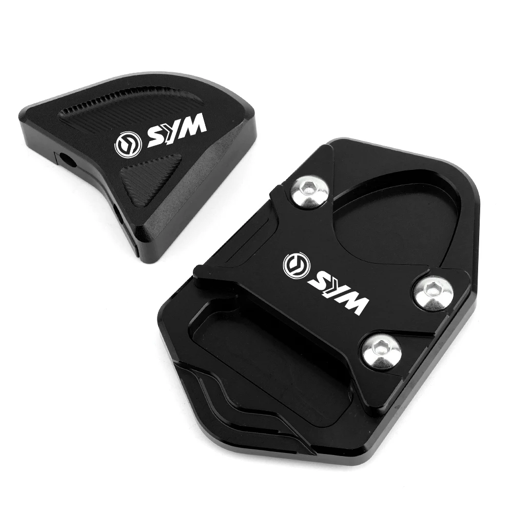 Kickstand Extensão Pé Side Stand Pad, Ampliador de placa, Acessórios da motocicleta, SYM Cruisym 300, Joymax Z, F, Z300, F300, GTS300i