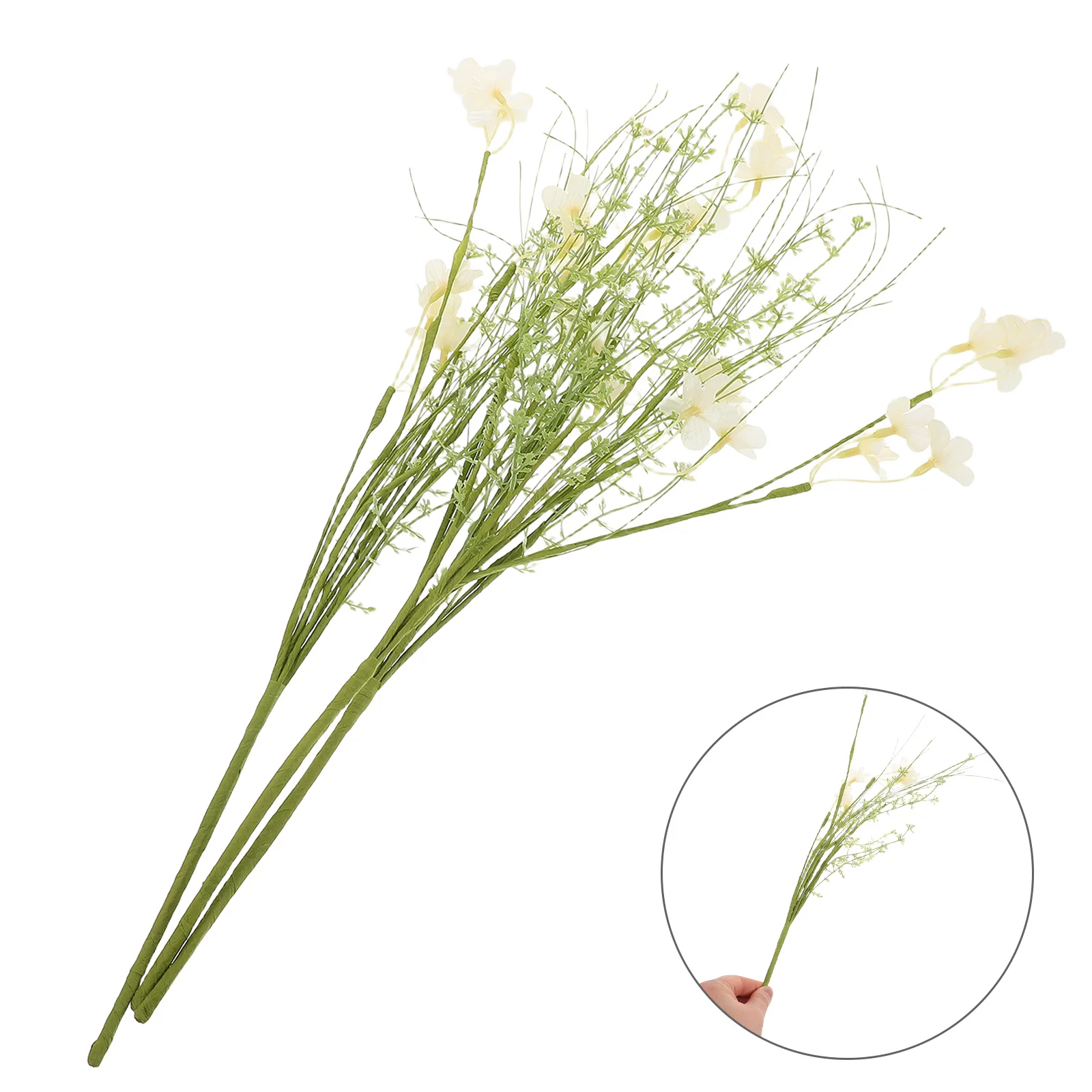 

3Pcs Simulated Chrysanthemum Faux Flowers for Home Decor Artificial Floral Arrangements Wedding Centerpieces Photography Props