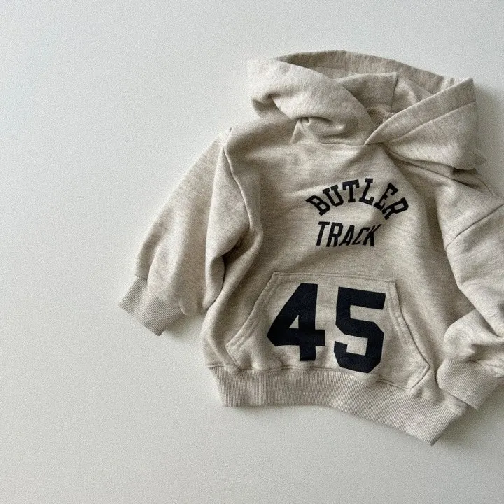 2025 Autumn New Baby Long Sleeve Sweatshirt Cotton Infant Boys Letter Print Hooded Sweatshirt Girls Casual Pullover Baby Clothes
