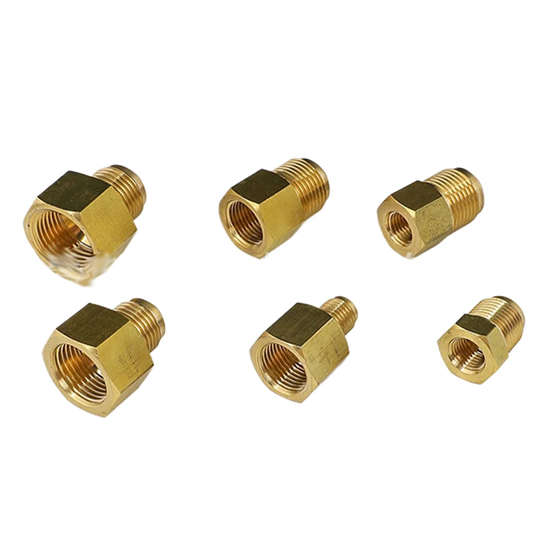 45 degrés SAE-Standard 1/4 "3/8" 1/2 "3/4" évasé femelle à mâle réducteur de raccord adaptateur de connecteur de tuyau en laiton climatisation