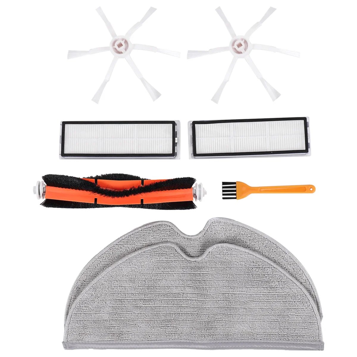 Peças sobressalentes para Xiaomi Mi Robot Vacuum, Filtro Mop Pano, Mijia Robot Aspirador, Escova Lateral Principal, STYTJ03ZHM