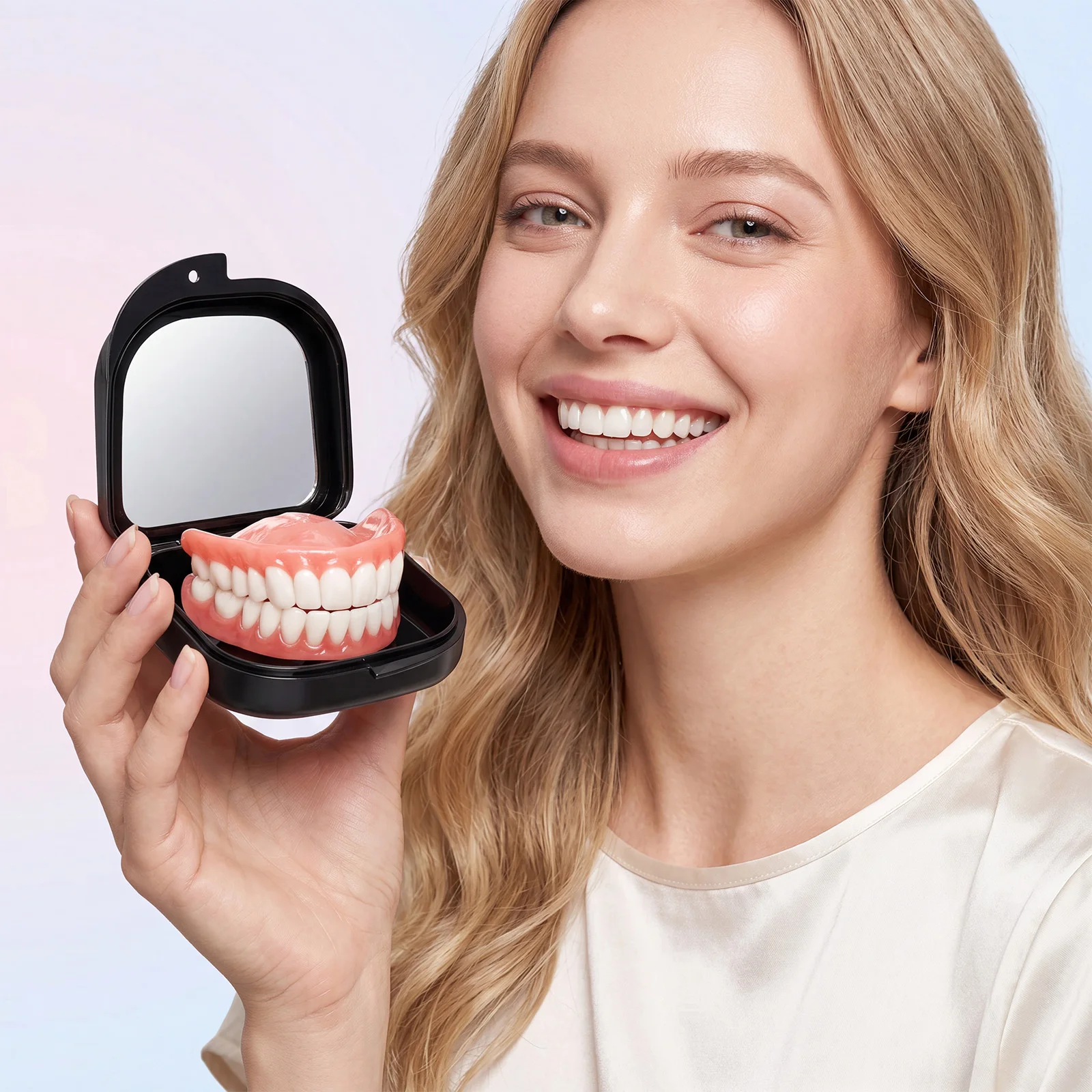 Comfortable Denture Kit - Exceptionally Secure,Flawlessly Natural Fit with Effortless Daily Wear for Confident Smile Enhancement