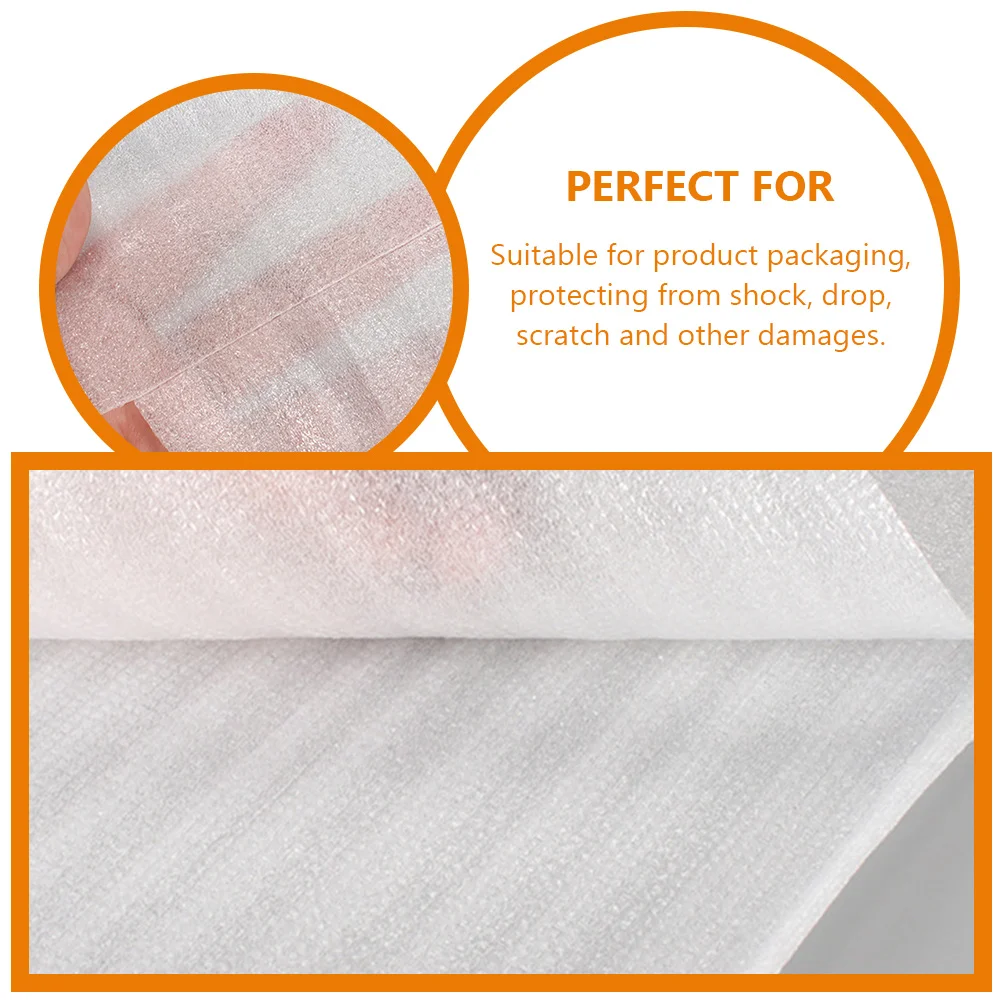 

100pcs Shockproof Bags 15x25cm Packing Foam Wrap Cushion for Glasses Plates Moving Supplies Packaging Material Storage