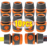 Garden Hose Quick Connect Fittings 1/2 inch Plastic Water Hose Connector Repair Joint Set Garden Irrigation System Accessories