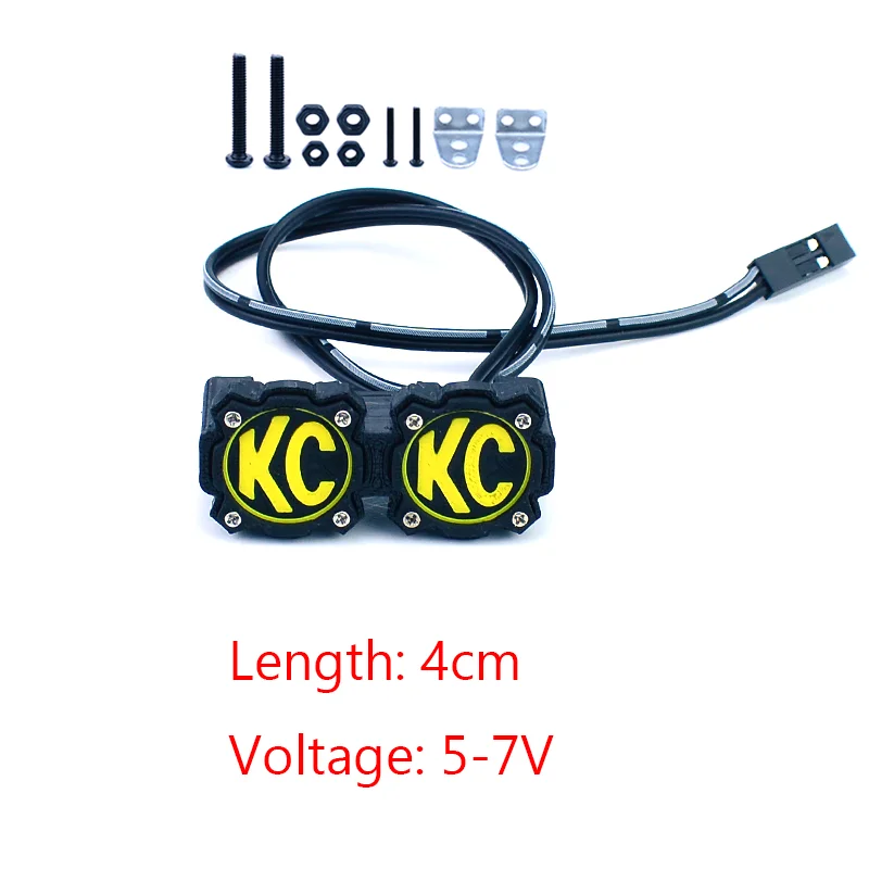LED Simulatie Daklichten voor 1/10 RC Crawler Auto Traxxas Trx4 Axiale Scx10 Yikong RC4WD D90 Croboll MK07 MJX H8H