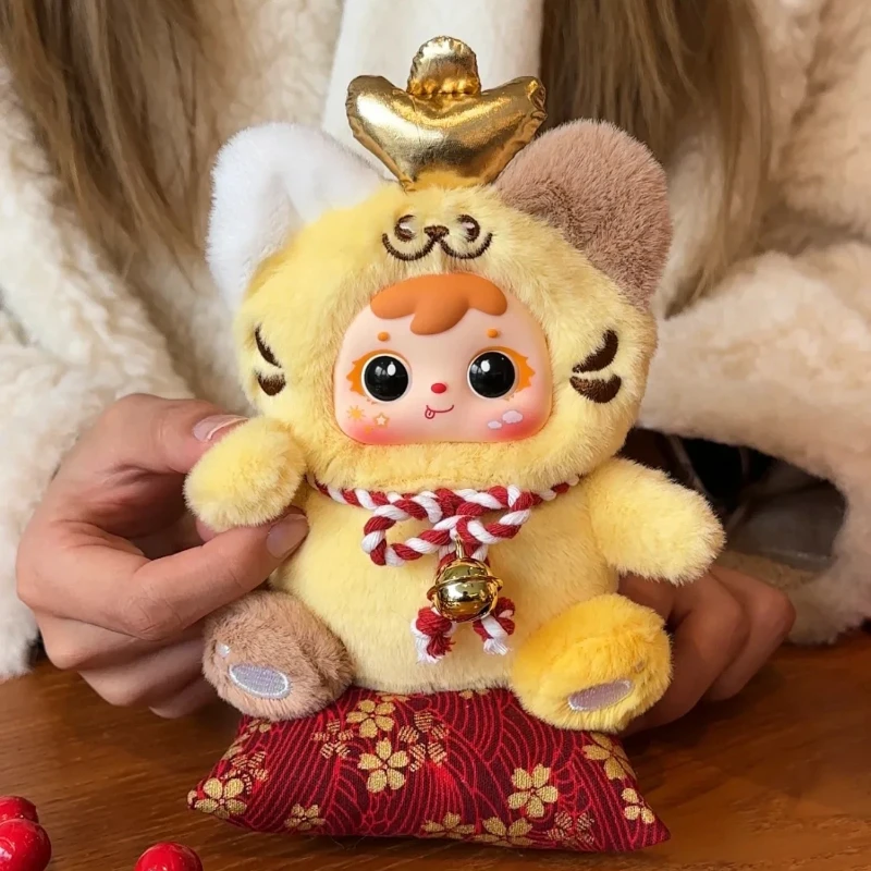 

Новая оригинальная слепая коробка серии Samuel Fortune Cat, модная игрушка, милая плюшевая кукла, брелок для ключей, сумка, очаровательный подарок для девочек и женщин