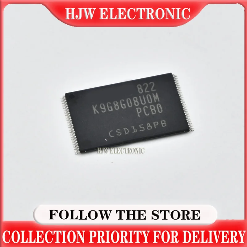 

5pcs/lot K9G8G08UOM-PCBO K9G8G08U0M-PCB0 flash Memory IC CHIPS NEW AND ORIGIANL