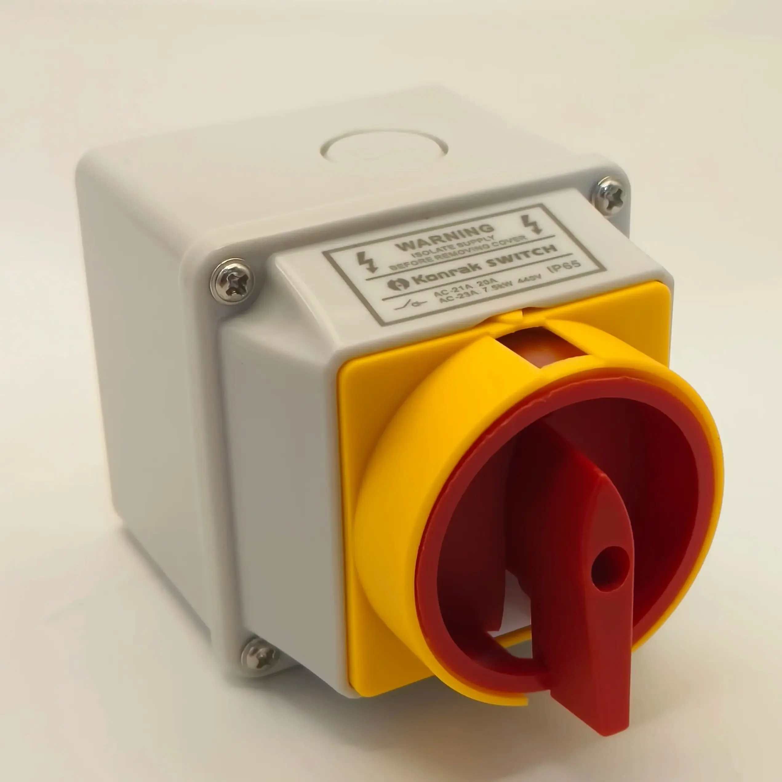 

Zusen Universal Cam Switch LW26GS-20/04-1 690V 20A with IP65 Box Rotary 4Pole 8Terminal 2Position Switch for Electrical System