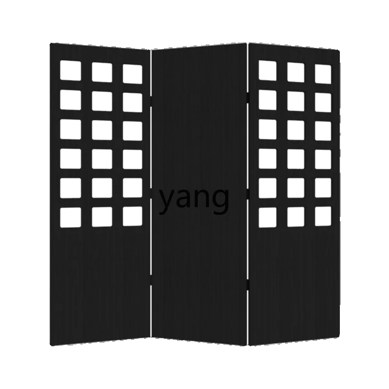 

L'm'm Living Room and Hotel Office Decorations Solid Wood Modern Simple Covering Mobile Accordion Partition