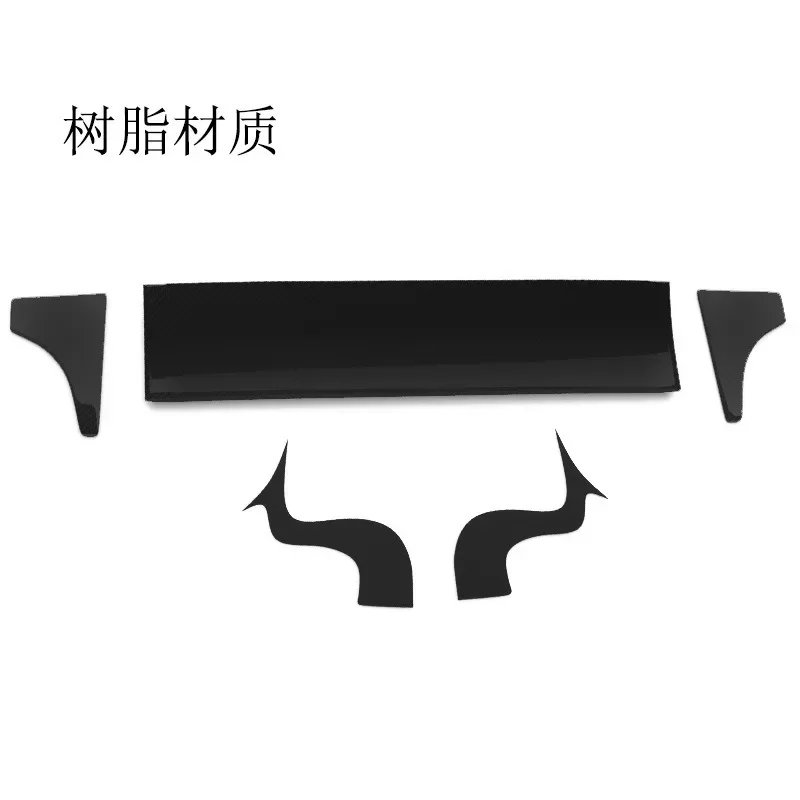 

Suitable for 15-23 Ford Mustang modified robot tail Mustang second generation ROBOT elevated fixed wind wing