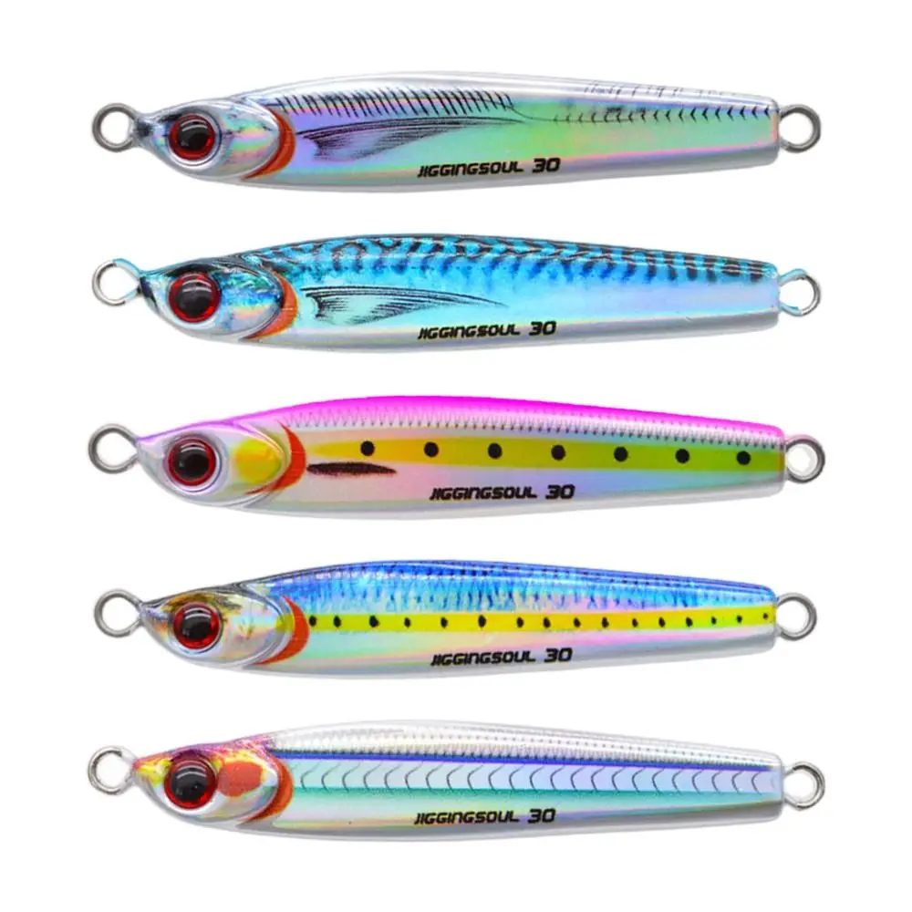 Lead Alloy Fishing Lure tarpon Spanish mackerel Metal Bait 10g Wire Bait Swimbait Sea Fishing Jigging Wobbler Artificial Lure