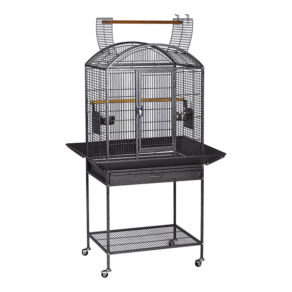 Factory Wholesale Large Aviary Metal Budgerigar Durable Iron Wire Parrot Canary Outdoor Big Breeding Bird Pet Cage for Sale