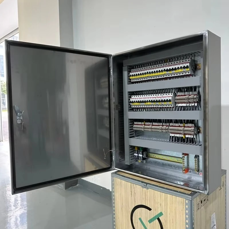 

Распределительный шкаф переменного тока из нержавеющей стали, 1000 ампер, электрический металлический блок управления для выключателей и панелей