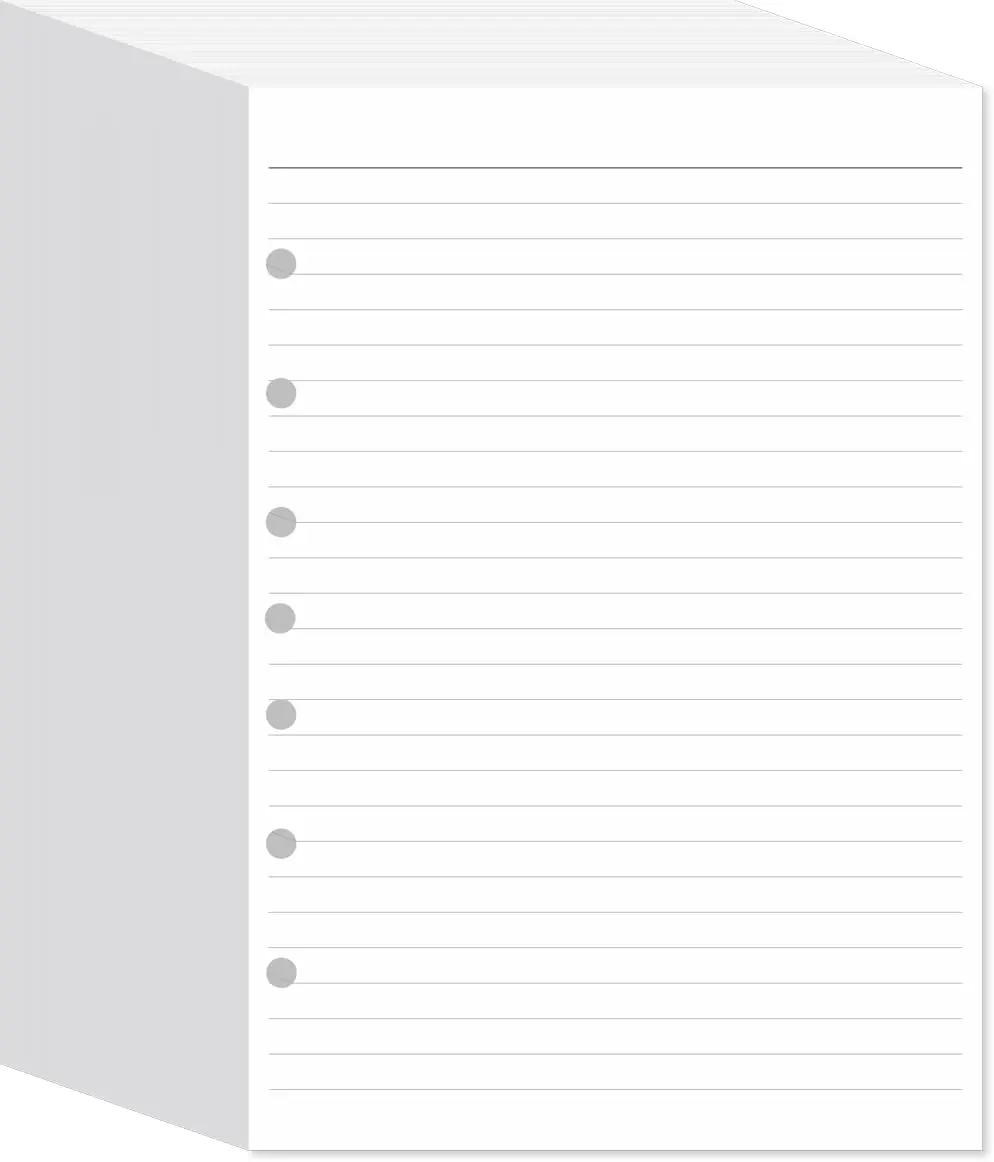 

7-Hole Lined Filler Paper 500 Sheets for Mini Binders, College Ruled 5.5x8.5, White