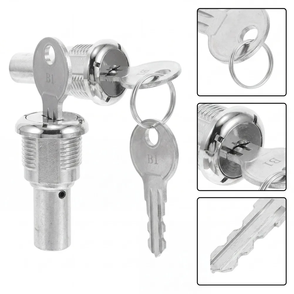 Replacement Lock Assembly 6.7*2.2cm Vending Machine Lock Theft Protection System For High-traffic Environments