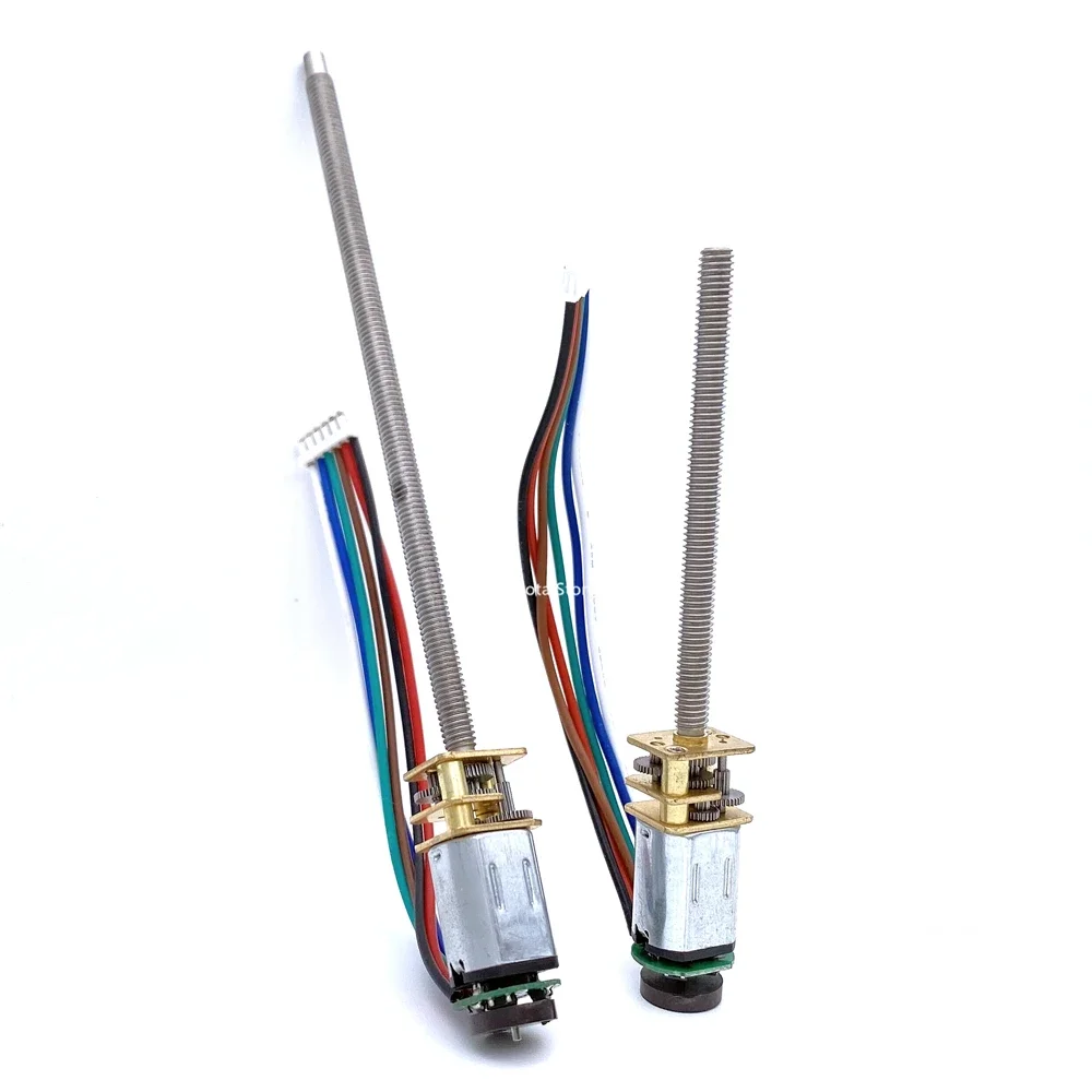 Smart Car Steering Servo Motor M4 Thread Screw Shaft 3V/6V/12V N20 DC Gear DIY Model Robot with Magnetic 7PPR Encoder