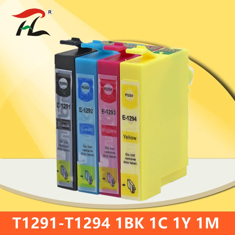 T1295 T1291 1291 1291xl T1292 T1293 T1294 Compatible Ink cartridge For Epson Stylus SX235W SX230 SX420W SX425W SX430W SX435W