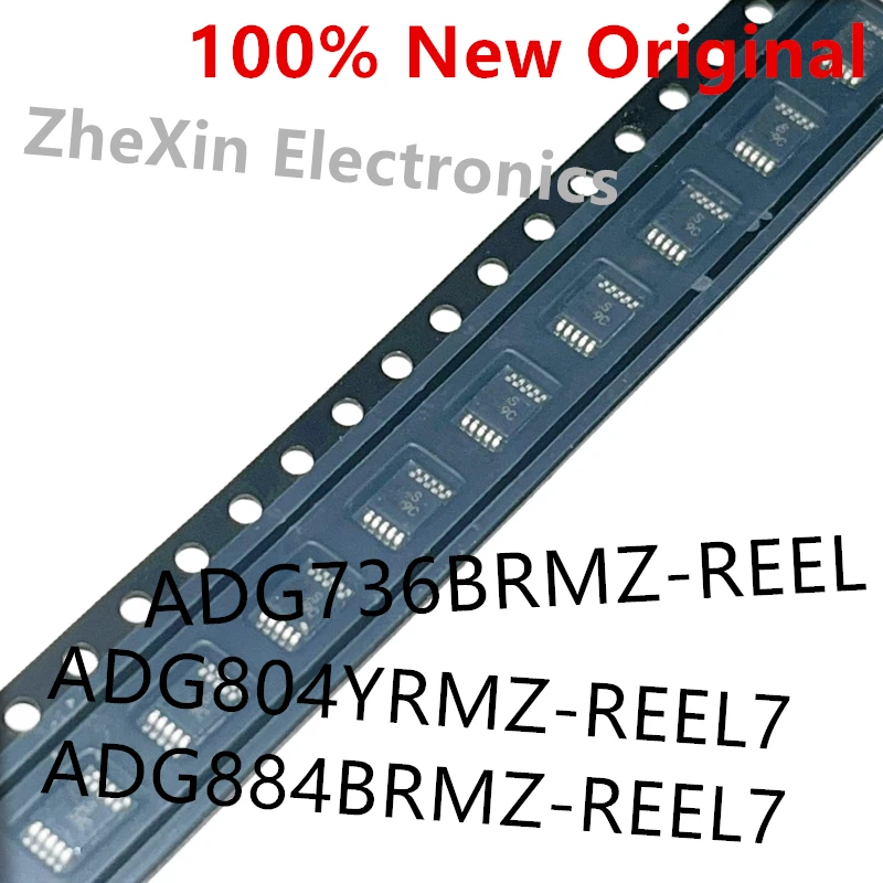 10PCS/Lot  ADG736BRMZ-REEL  SAB 、ADG804YRMZ  SON 、ADG884BRMZ-REEL7  S9C   New analog switch chip  ADG736 、ADG804 、ADG884