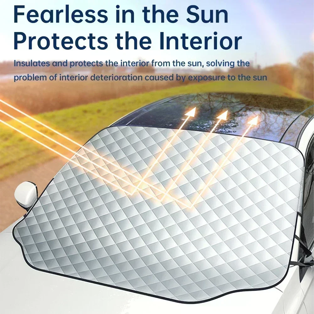 Universal For Toyota Corolla Yaris Aygo Prius Camry Car Anti-Snow Windshield Proof Protective Cotton Sunshade Anti Ice Frost