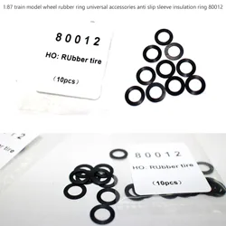 HO ratio 1:87 train model wheel rubber ring universal accessories anti slip sleeve insulation ring 80012