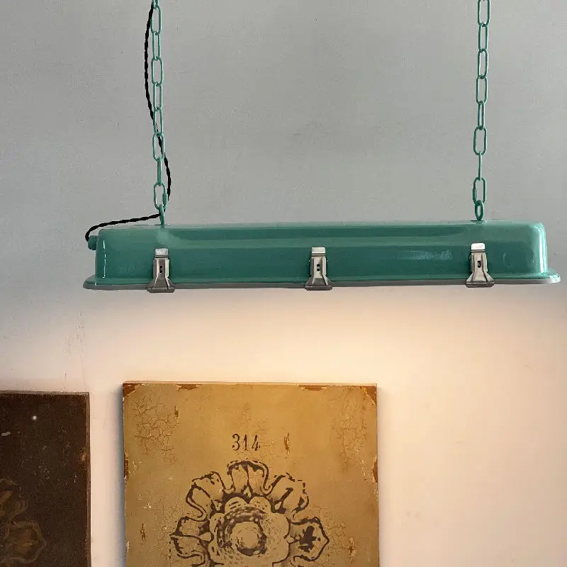 American Vintage Attic Pendent Lamp Wooden Lamp Dining Room Bar Table Clothing Store Industrial Style Pendant Lamp Led Lighting