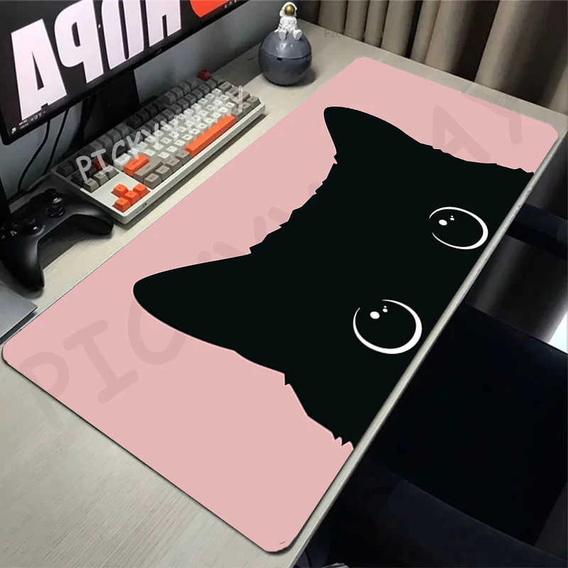 Alfombrilla de ratón de goma para Gamer, alfombrilla grande para teclado, impermeable, diseño de alfombrilla de escritorio, 31,4x11,8 pulgadas