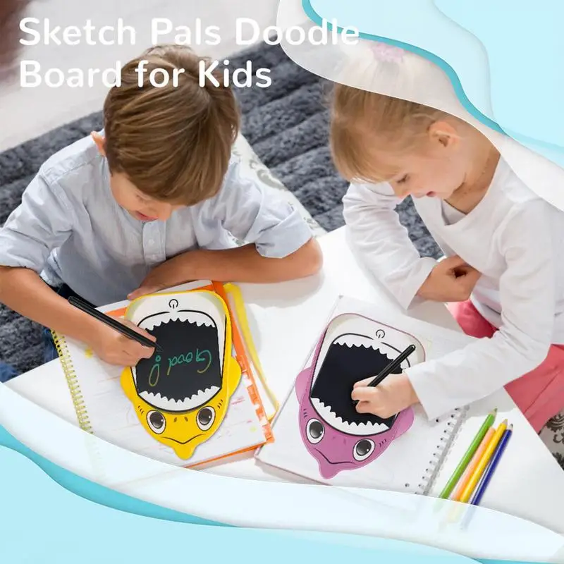 Lcd escrita tablet bolso prancheta criança graffiti sketchpad brinquedo escrita placa preta prancheta mágica brinquedo presente de aniversário