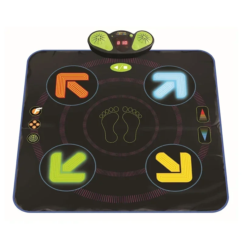 High Quality Kids Adults Entertainment Dancing Dance Pad Mat Game with Light
