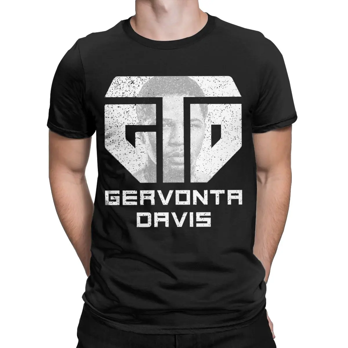 Men T-Shirts Gervonta Davis Tank Casual Pure Cotton Tee Shirt Short Sleeve T Shirts Crewneck Clothing 4XL 5XL 6XL