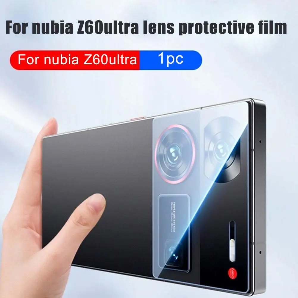 1pc 3D Tempered Glass For Nubia Z60 Ultra Lens Protective Film Camera Lens Back Screen Protector Cover Film O8M5