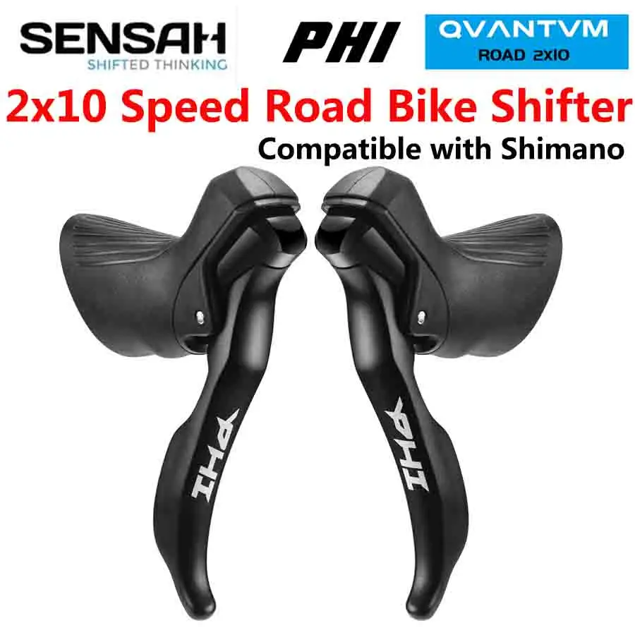 محولات دراجة الطريق SENSAH STI 2x7/2x8/2x9/2x10/2x11 سرعة رافعة الفرامل دراجة Derailleur متوافقة مع Shimano Sora Tiagra 105