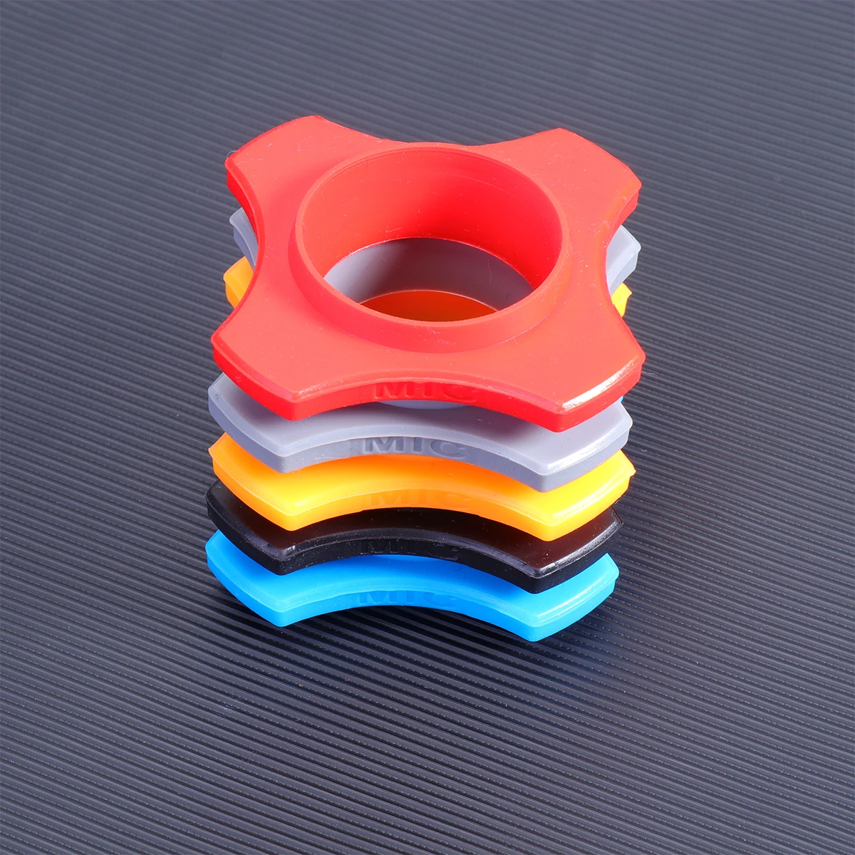 

5pcs Silicone Microphone Skid Ring Shockproof Anti-Slip Mount 6 Angle Vibration Damping for KTV Conference Stage Performance