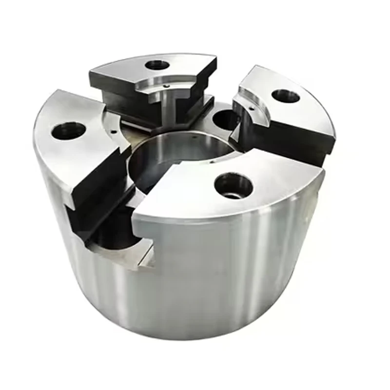 Custom Metal Processing CNC Machine Tool Fixture Self-Centering Three-Jaw Chuck Stainless Steel CNC Machining Parts